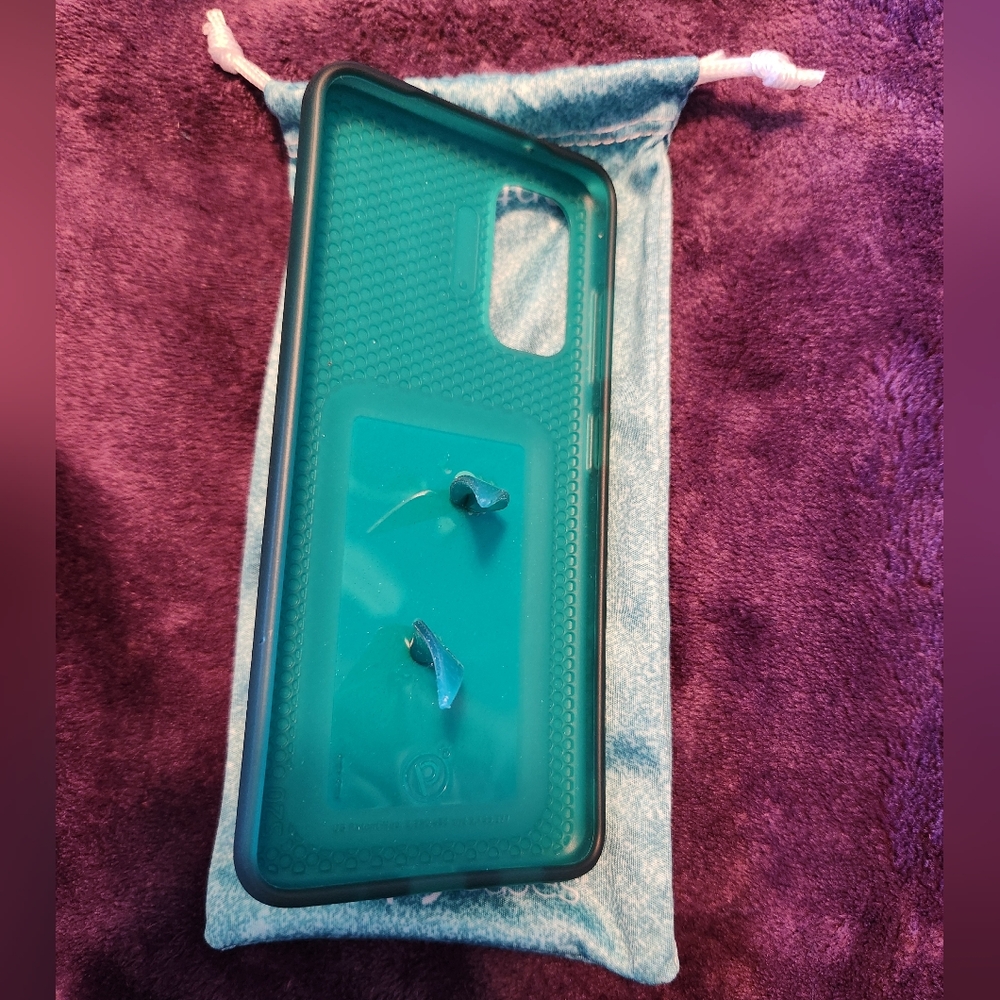 Loopy Case Samsung Galaxy S20 - Sparkle Turquoise - Picture 3 of 4